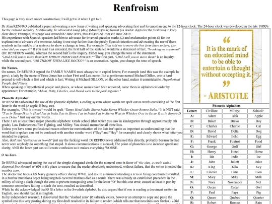renfroism screenshot