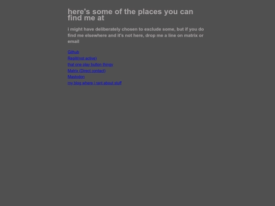 socials screenshot