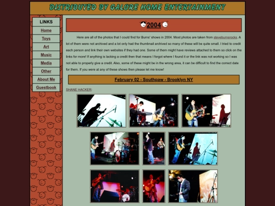 music/steve/2004 screenshot