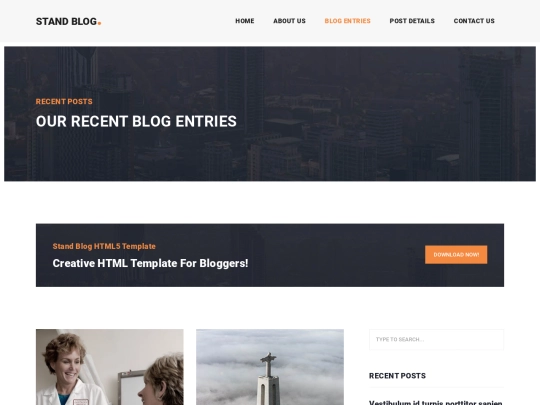 blog screenshot