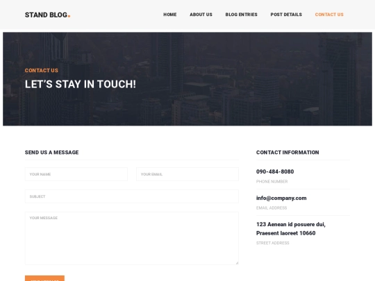 contact screenshot