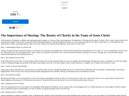 charity_in_the_Name_of_Jesus_Christ screenshot