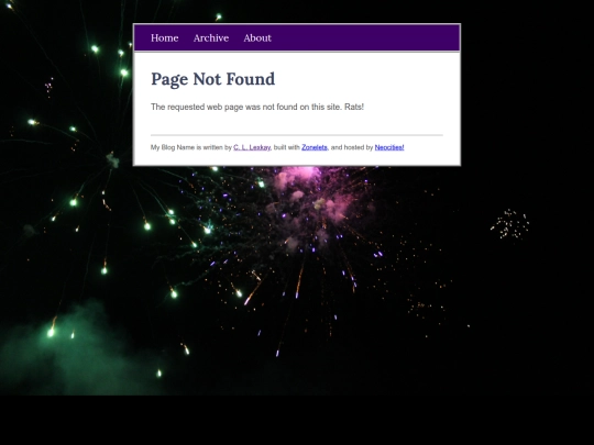 not_found screenshot