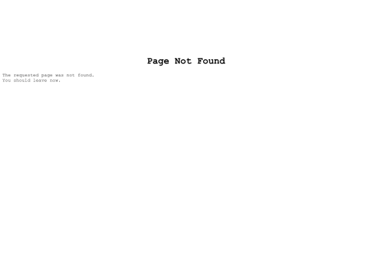 not_found screenshot