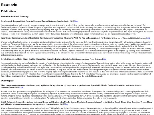 Research screenshot