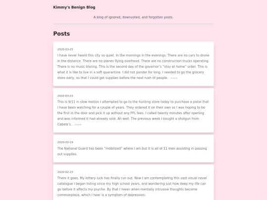 posts/page/2 screenshot