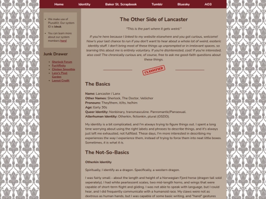 identity screenshot
