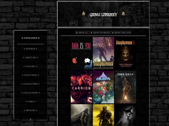 games screenshot