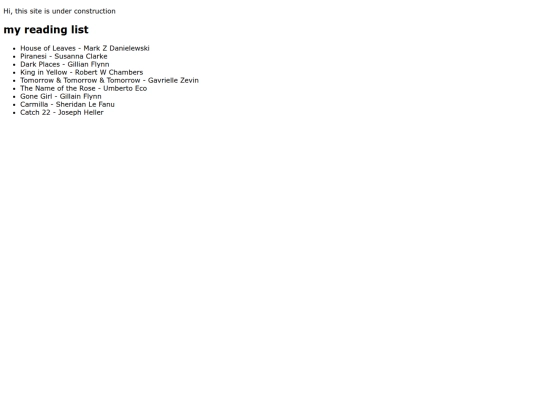 index screenshot