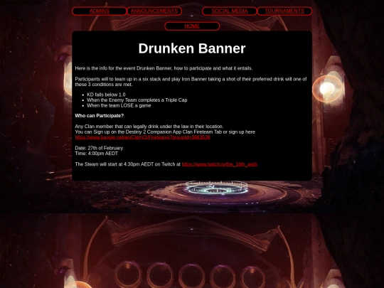 drunken_banner screenshot