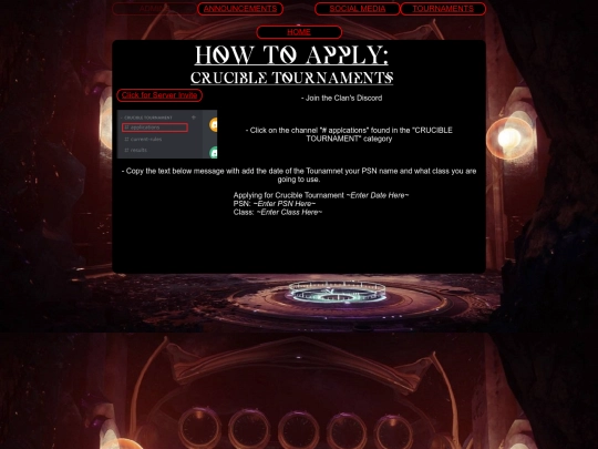 tournaments/htaCrucible screenshot
