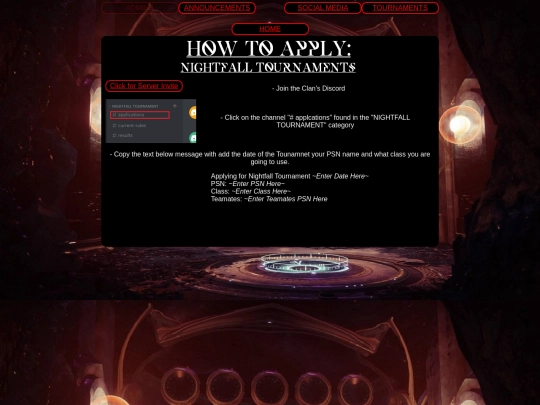 tournaments/htaNightfall screenshot