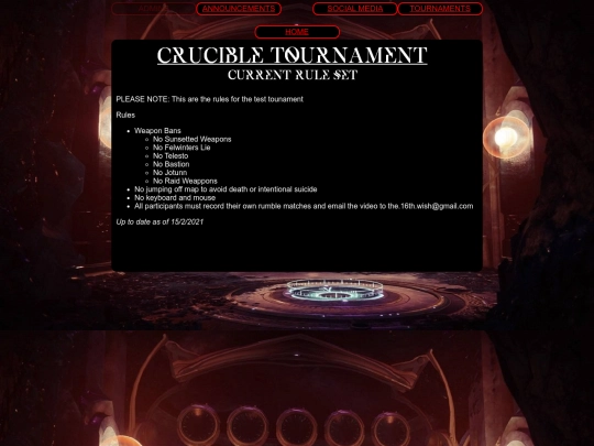 tournaments/rules-crucible screenshot