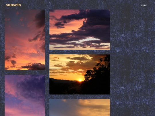 sunsets screenshot
