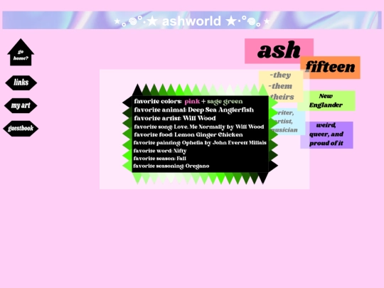 aboutme screenshot