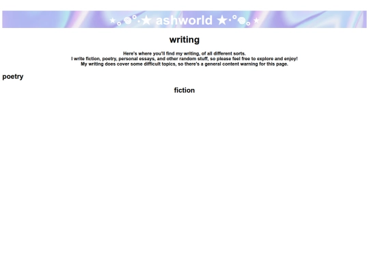 mywriting screenshot
