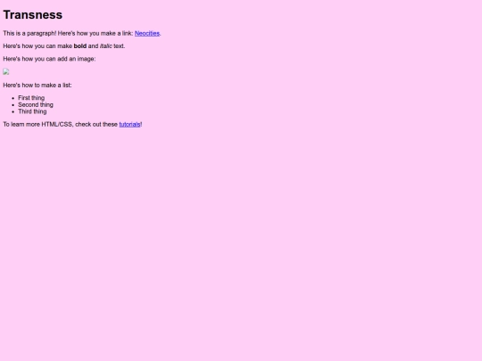 trans screenshot