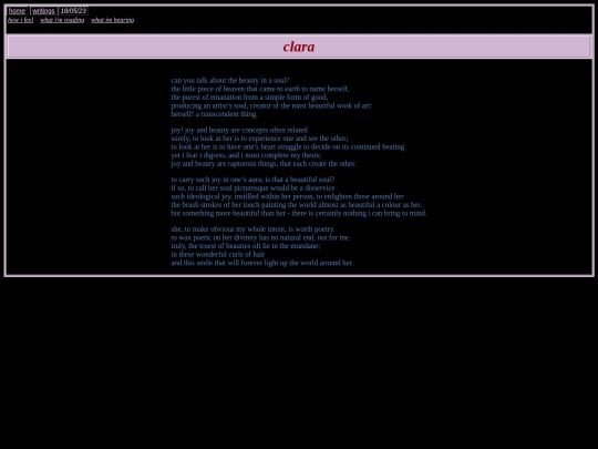 clara screenshot