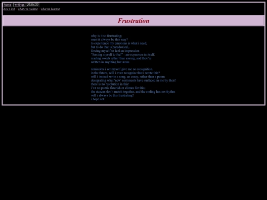frustration screenshot