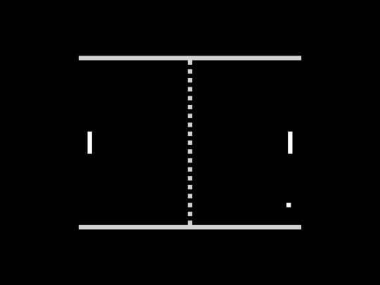 pong screenshot