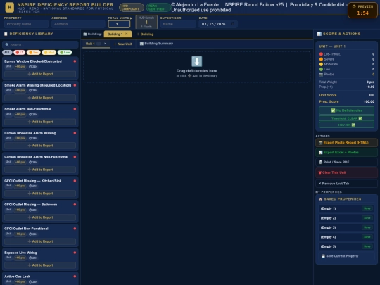 NSPIRE_Report_Builder_v26 screenshot