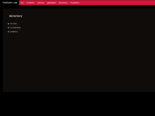 directory screenshot