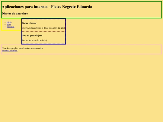 estructura web screenshot