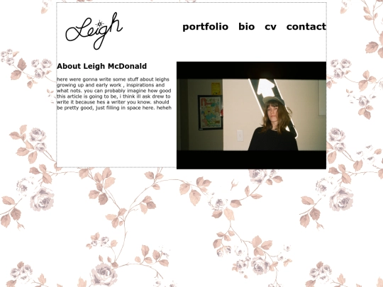 bio screenshot
