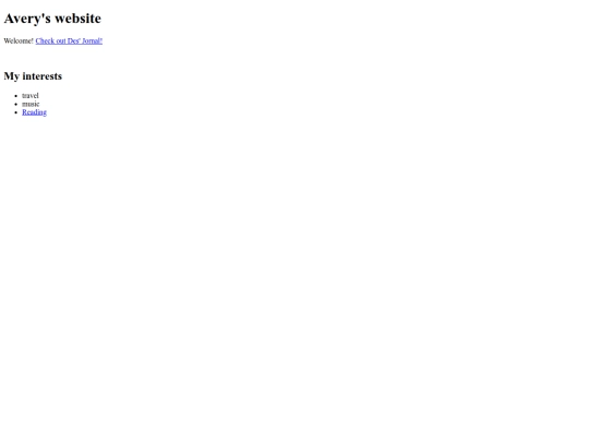 index screenshot