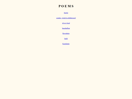 subpages/poems screenshot