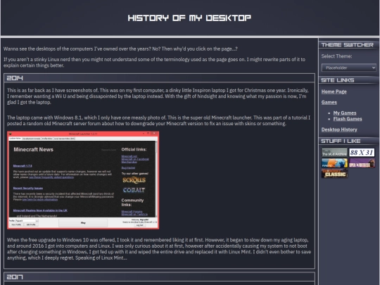 desktophistory screenshot