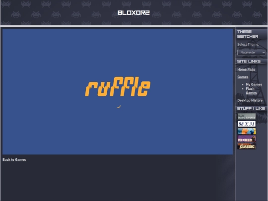 games/bloxorz screenshot