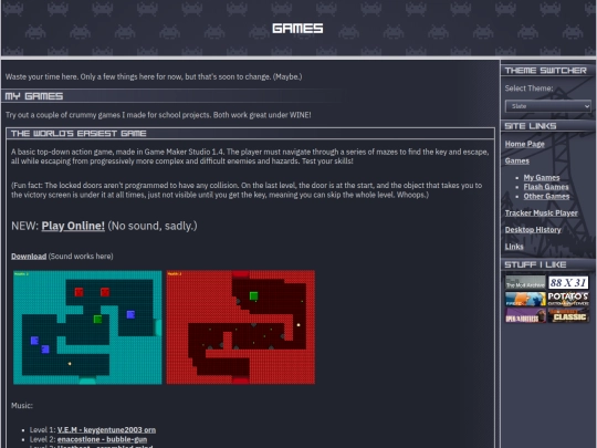 games screenshot