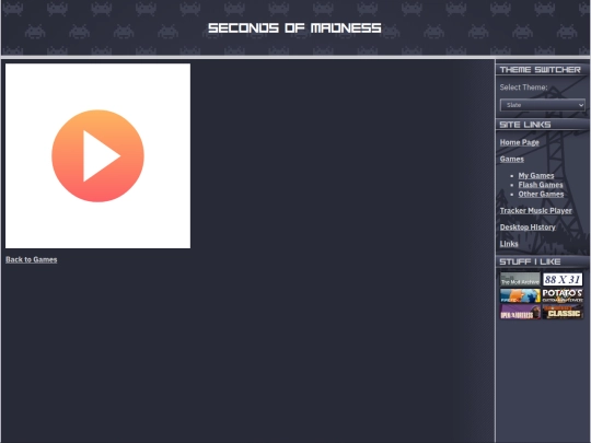 games/secondsofmadness screenshot