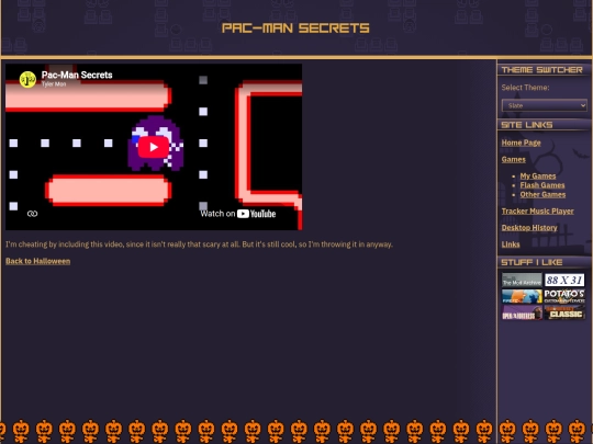 halloween/pacmansecrets screenshot