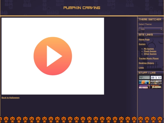 halloween/pumpkin screenshot