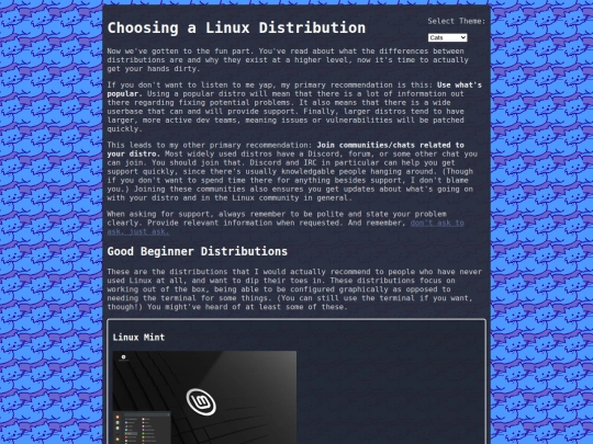 linux/distros screenshot