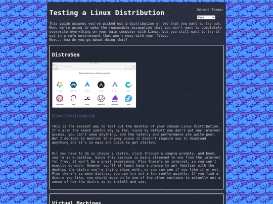 linux/testing screenshot