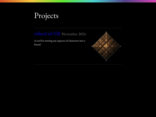 rally/projects screenshot