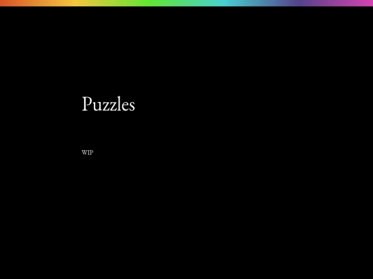 rally/puzzles screenshot