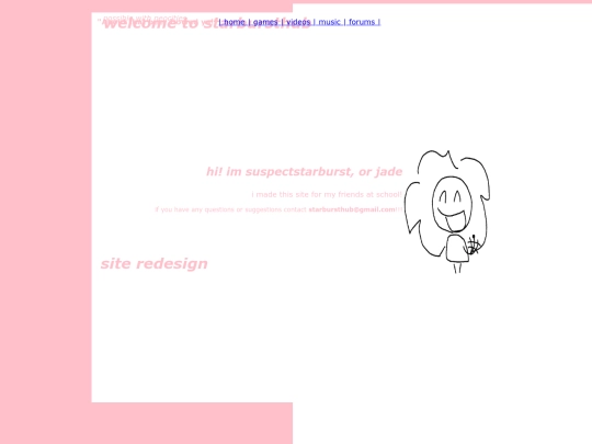site redesign screenshot
