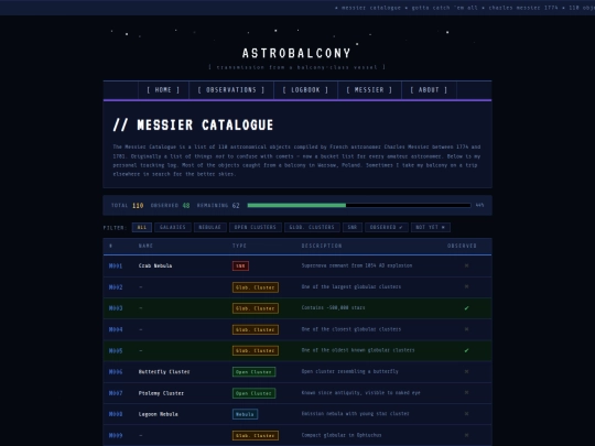 messier screenshot