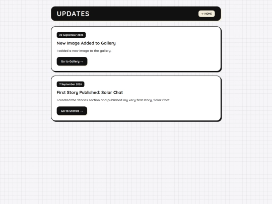 Updates screenshot
