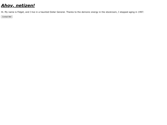 aboutme screenshot