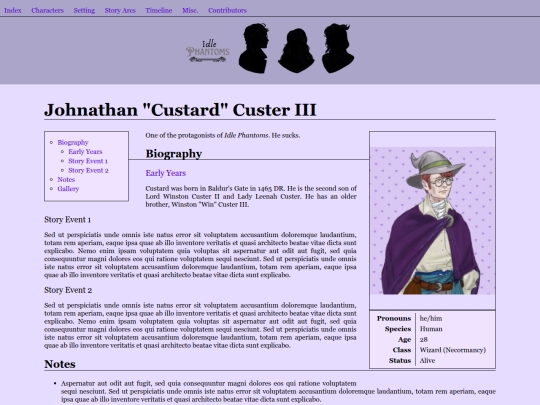Custard screenshot