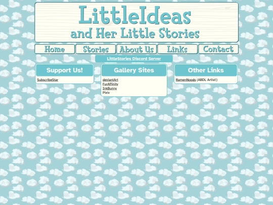links screenshot