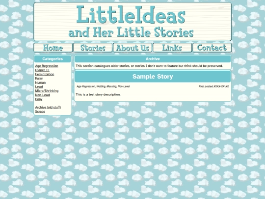 stories/archive screenshot