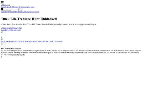 duck-life-treasure-hunt-unblocked screenshot