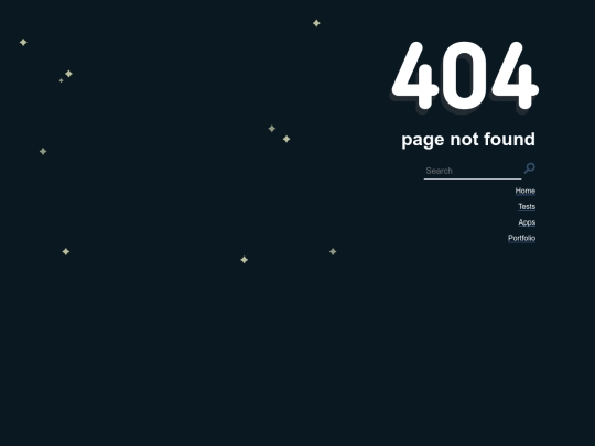 not_found screenshot