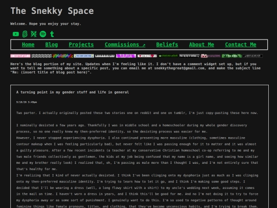 blog screenshot